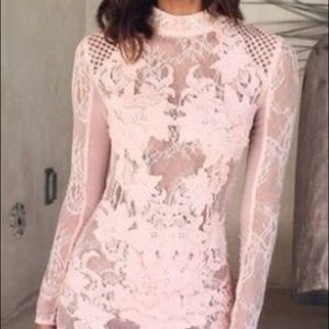 House of CB Gialla “peach” dress